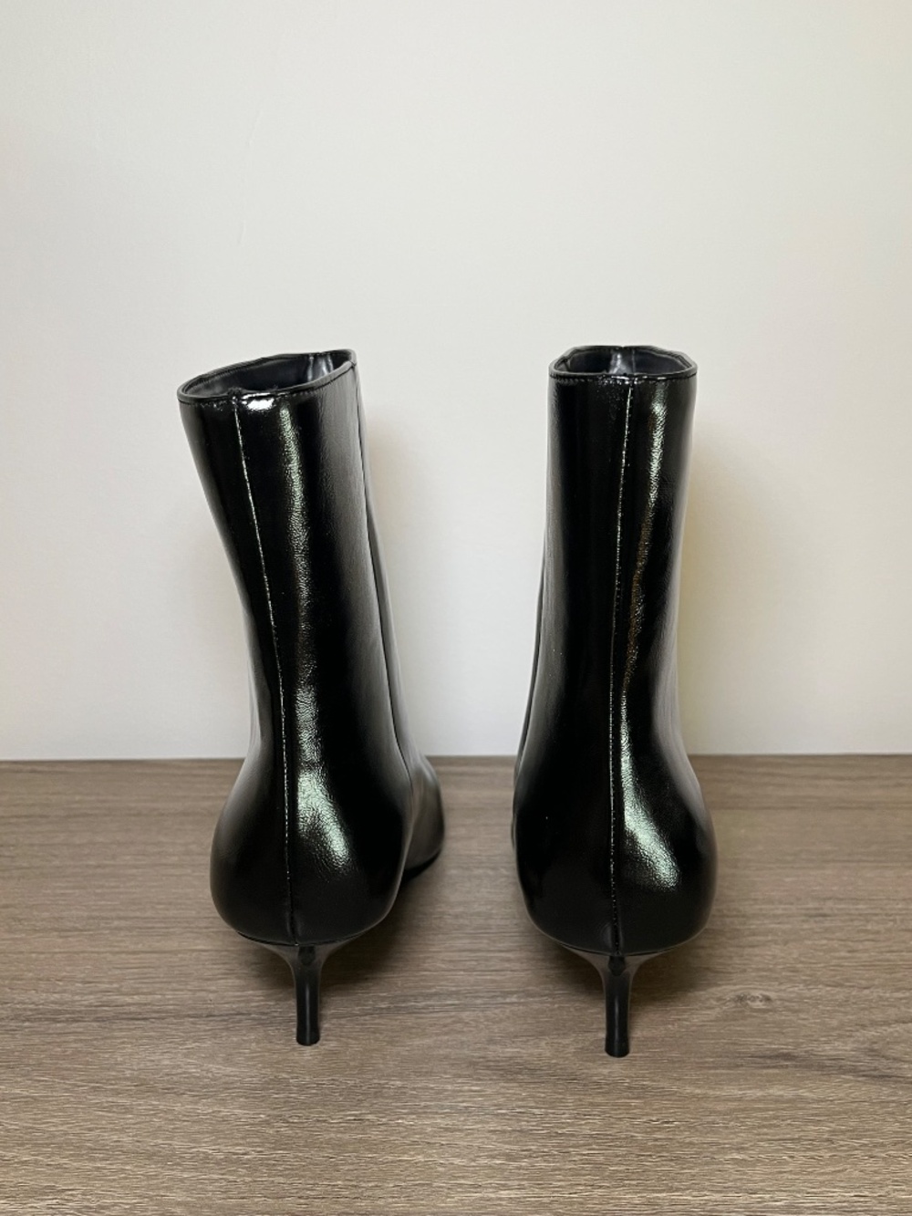Nine West Ohmy Dress Ankle Leather Booties - Picture 3 of 5
